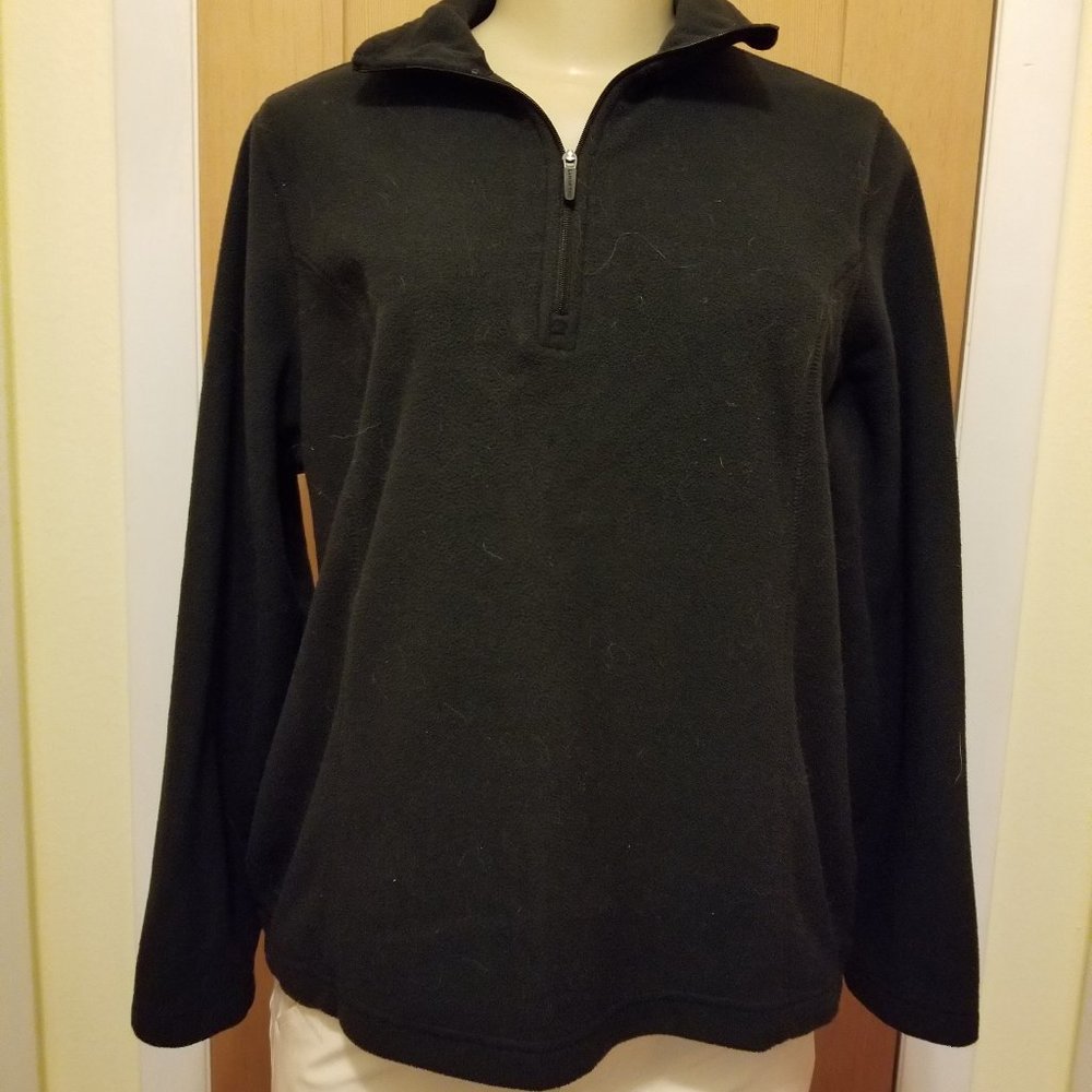 Lands End Fleese Quarter Zip